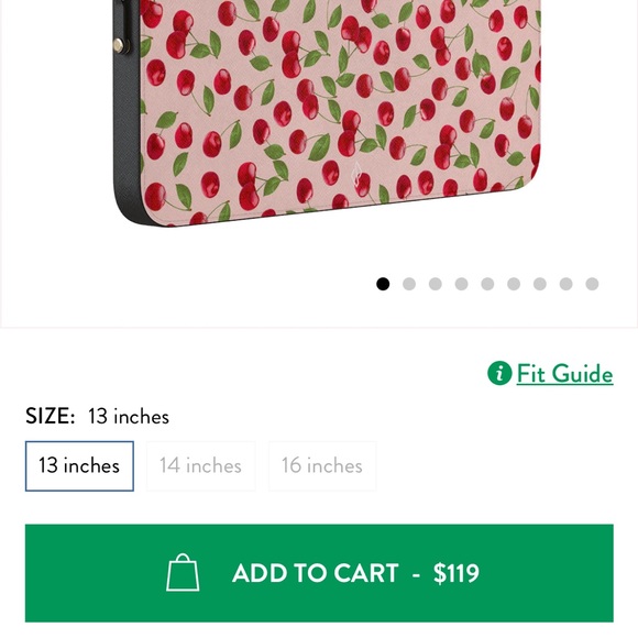 BRAND NEW Cherry Laptop Case 14 inch - Picture 5 of 5